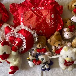 Valentine stuffed toys